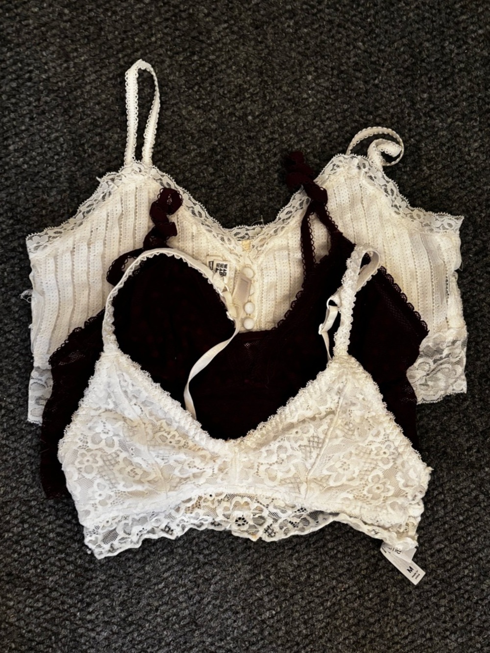 Lace bra top bundle- Victoria’s Secret, Aeropostale, POL